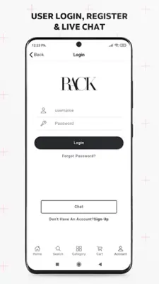 Rack Shop android App screenshot 1